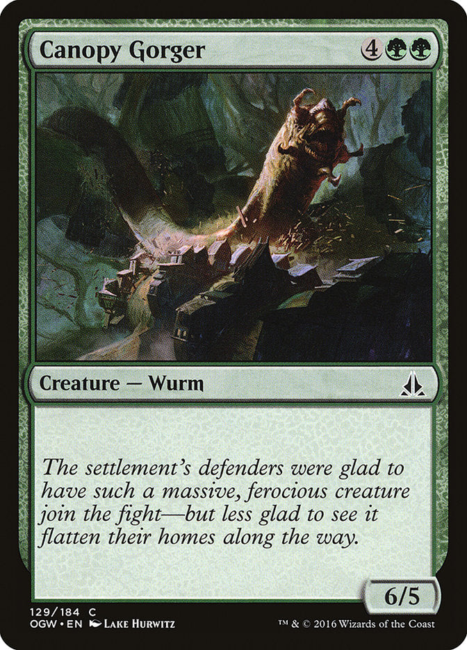 Canopy Gorger [Oath of the Gatewatch] MTG Single Magic: The Gathering | Red Claw Gaming