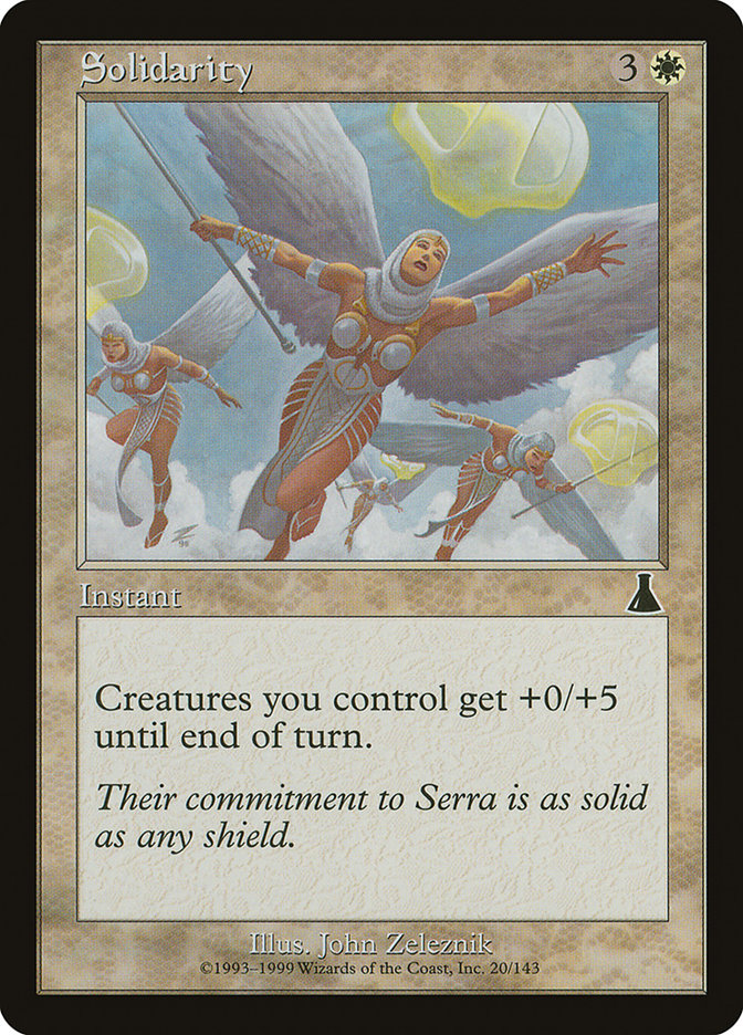 Solidarity [Urza's Destiny] MTG Single Magic: The Gathering | Red Claw Gaming