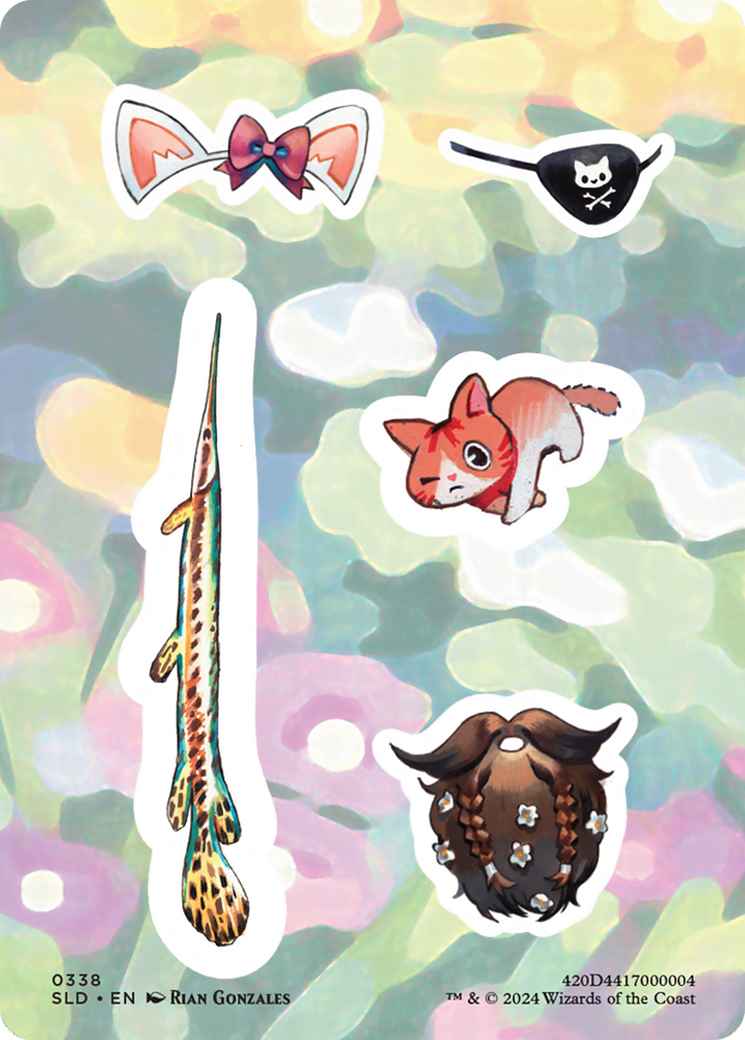 Sticker Sheet (0338) [Secret Lair Drop Series] MTG Single Magic: The Gathering | Red Claw Gaming
