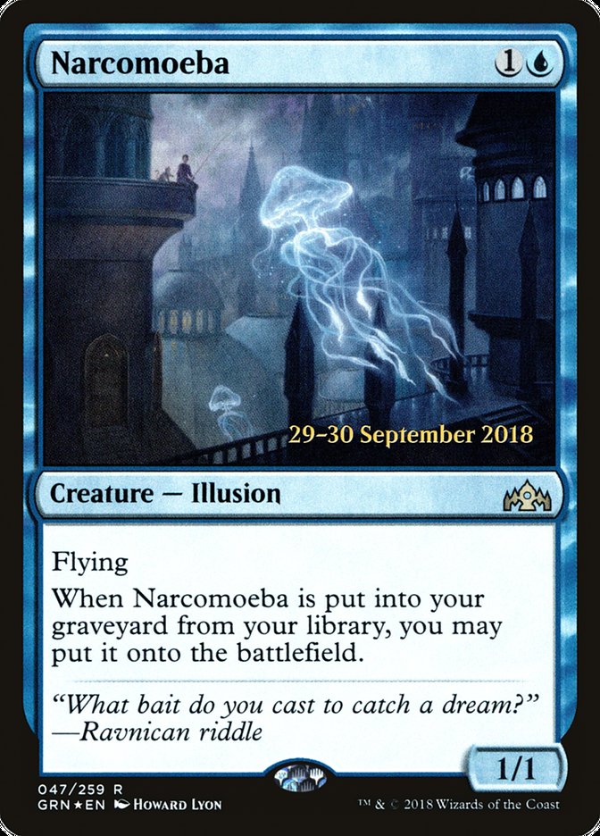 Narcomoeba [Guilds of Ravnica Prerelease Promos] MTG Single Magic: The Gathering | Red Claw Gaming