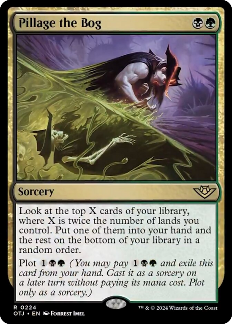 Pillage the Bog [Outlaws of Thunder Junction] MTG Single Magic: The Gathering    | Red Claw Gaming