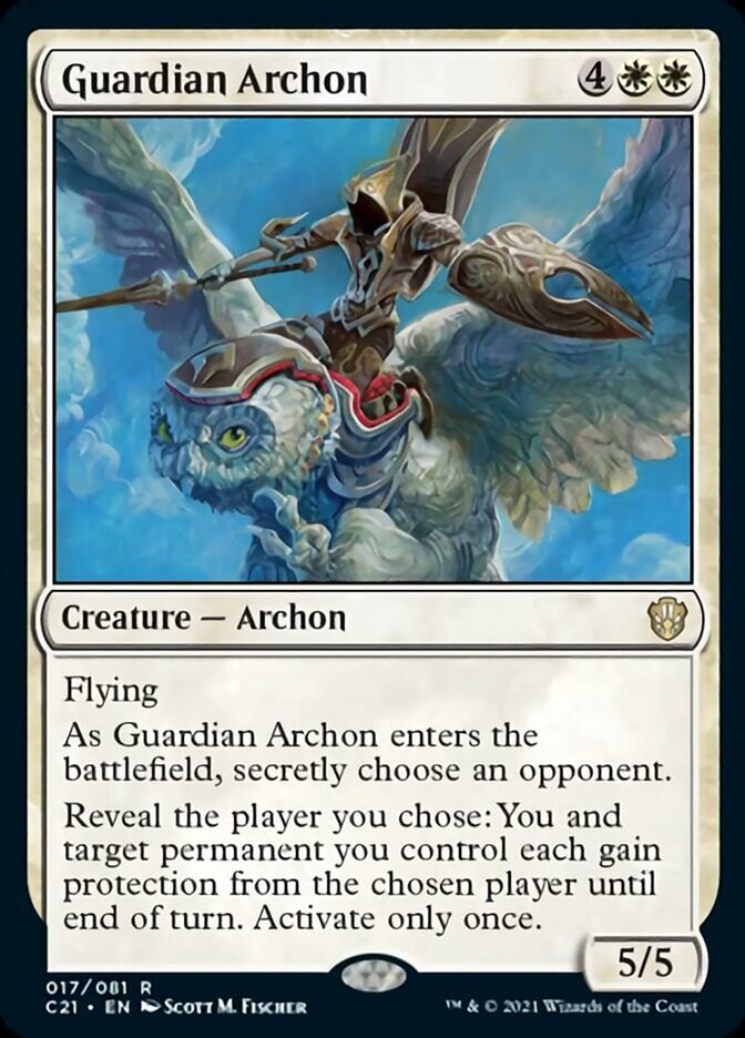 Guardian Archon [Commander 2021] MTG Single Magic: The Gathering | Red Claw Gaming