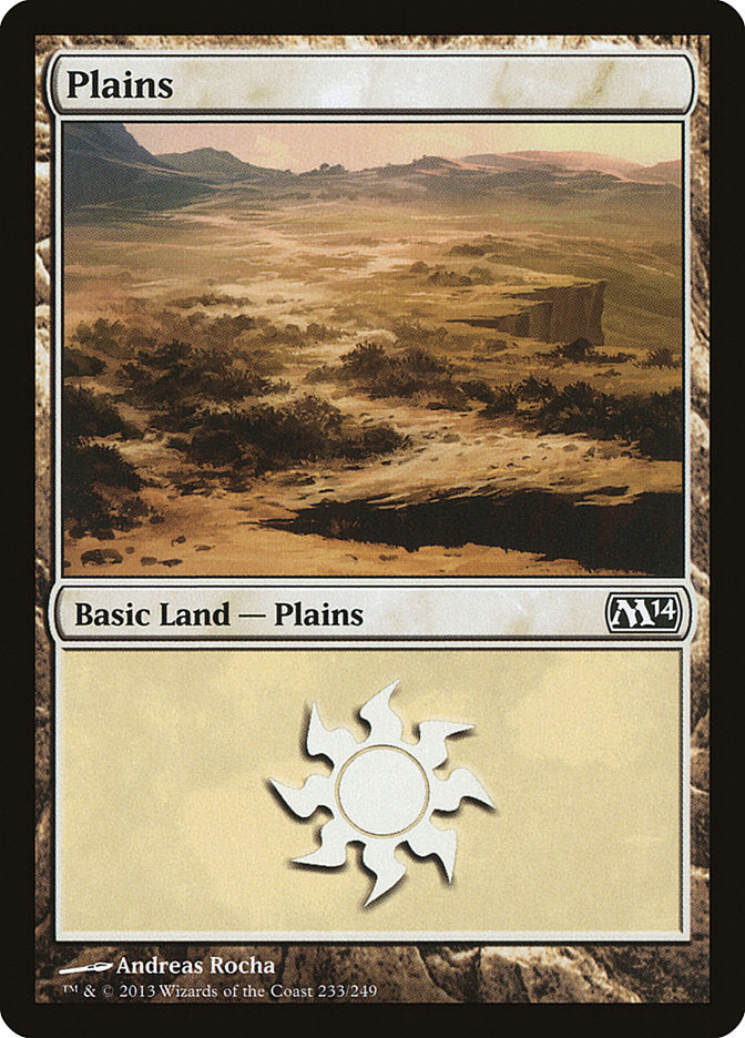 Plains (233) [Magic 2014] MTG Single Magic: The Gathering | Red Claw Gaming