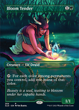 Bloom Tender (Borderless) [Secret Lair Drop Series] MTG Single Magic: The Gathering | Red Claw Gaming