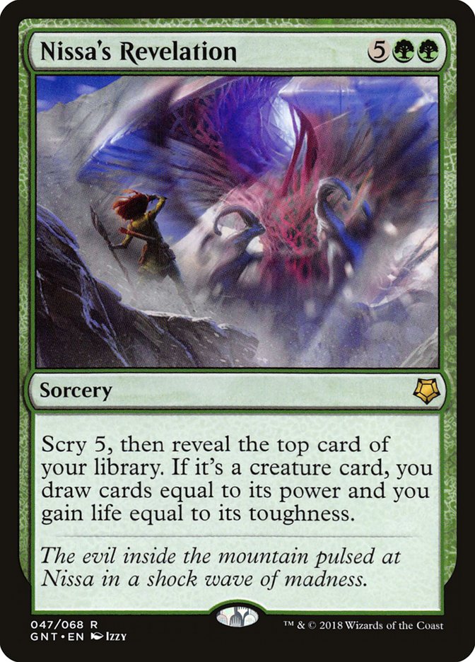 Nissa's Revelation [Game Night 2018] MTG Single Magic: The Gathering | Red Claw Gaming