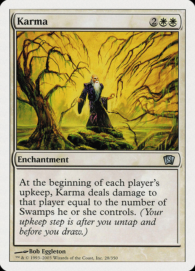 Karma [Eighth Edition] MTG Single Magic: The Gathering | Red Claw Gaming