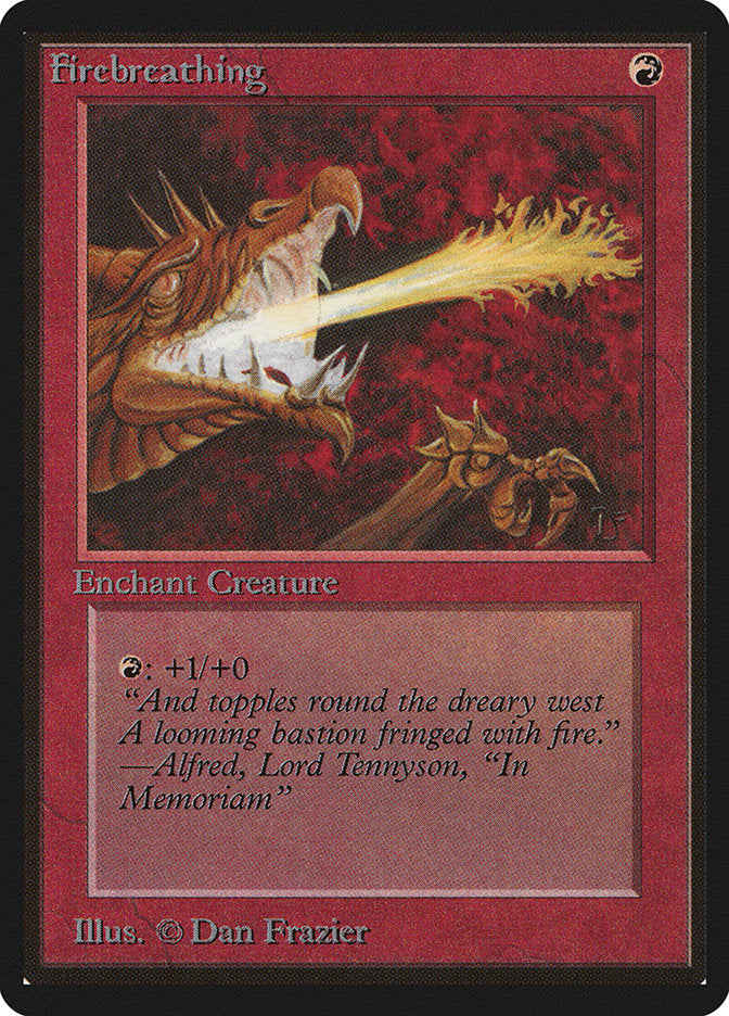 Firebreathing [Beta Edition] MTG Single Magic: The Gathering | Red Claw Gaming