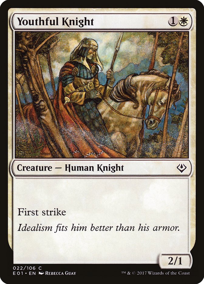 Youthful Knight [Archenemy: Nicol Bolas] MTG Single Magic: The Gathering | Red Claw Gaming