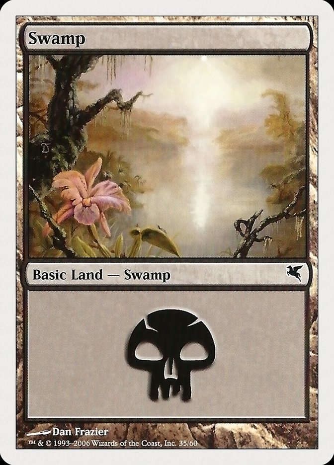 Swamp (35) [Hachette UK] MTG Single Magic: The Gathering | Red Claw Gaming
