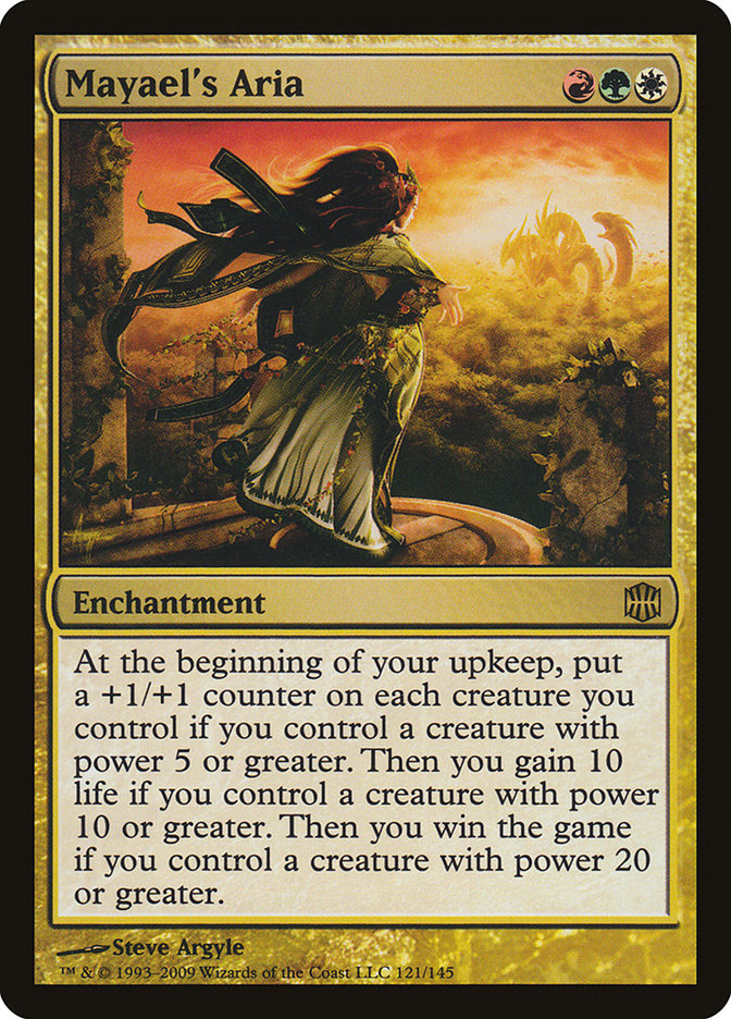 Mayael's Aria [Alara Reborn] MTG Single Magic: The Gathering | Red Claw Gaming