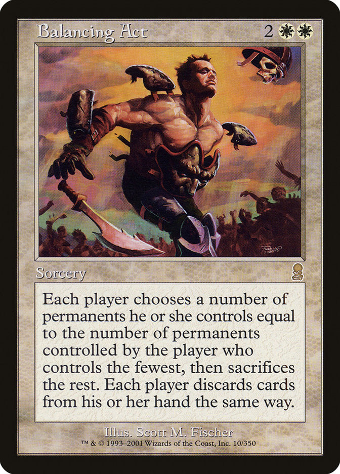 Balancing Act [Odyssey] MTG Single Magic: The Gathering | Red Claw Gaming