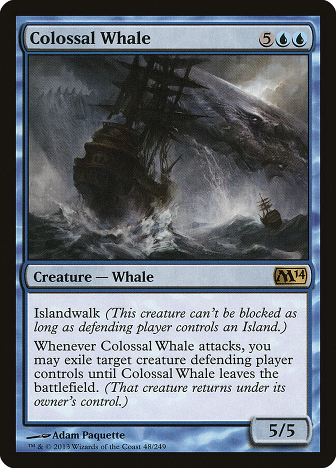 Colossal Whale [Magic 2014] MTG Single Magic: The Gathering | Red Claw Gaming