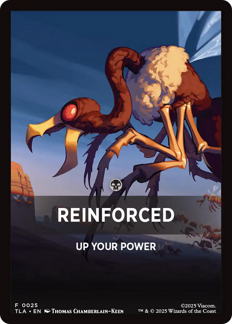 Reinforced Theme Card [Avatar: The Last Airbender Tokens] | Red Claw Gaming