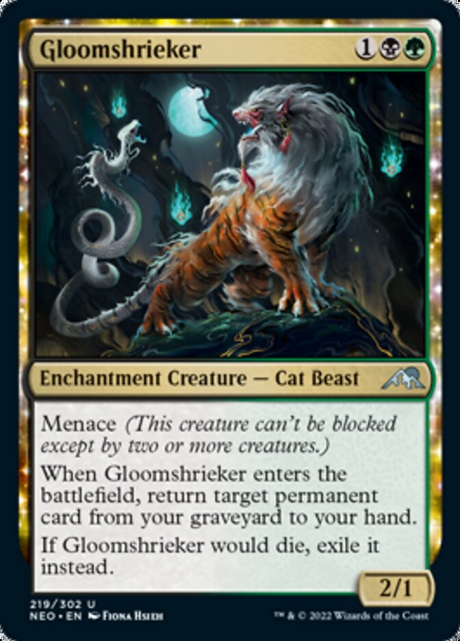 Gloomshrieker [Kamigawa: Neon Dynasty] MTG Single Magic: The Gathering | Red Claw Gaming
