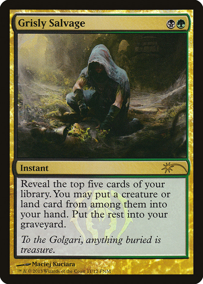 Grisly Salvage [Friday Night Magic 2013] MTG Single Magic: The Gathering | Red Claw Gaming