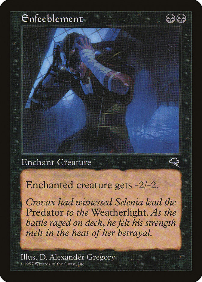 Enfeeblement [Tempest] MTG Single Magic: The Gathering | Red Claw Gaming