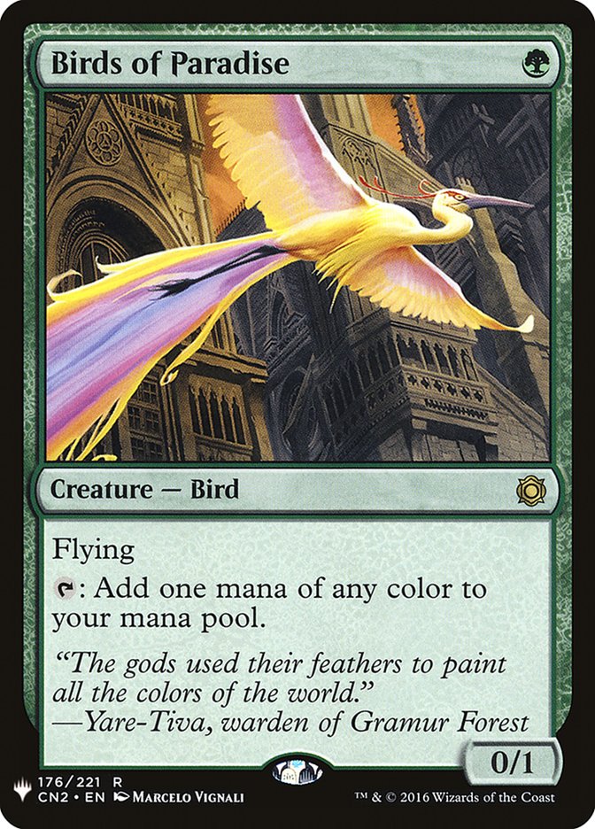Birds of Paradise [Mystery Booster] MTG Single Magic: The Gathering | Red Claw Gaming