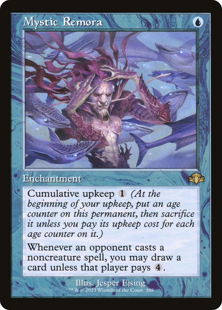 Mystic Remora (Retro) [Dominaria Remastered] MTG Single Magic: The Gathering | Red Claw Gaming
