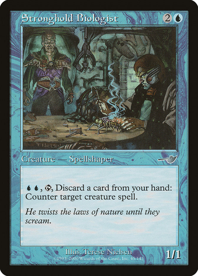 Stronghold Biologist [Nemesis] MTG Single Magic: The Gathering | Red Claw Gaming