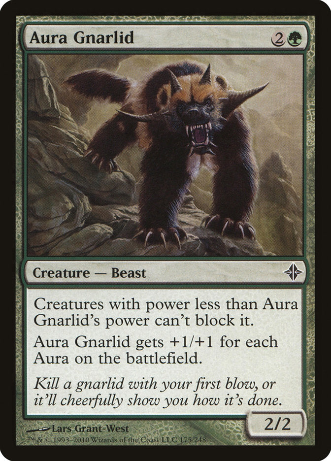 Aura Gnarlid [Rise of the Eldrazi] MTG Single Magic: The Gathering | Red Claw Gaming