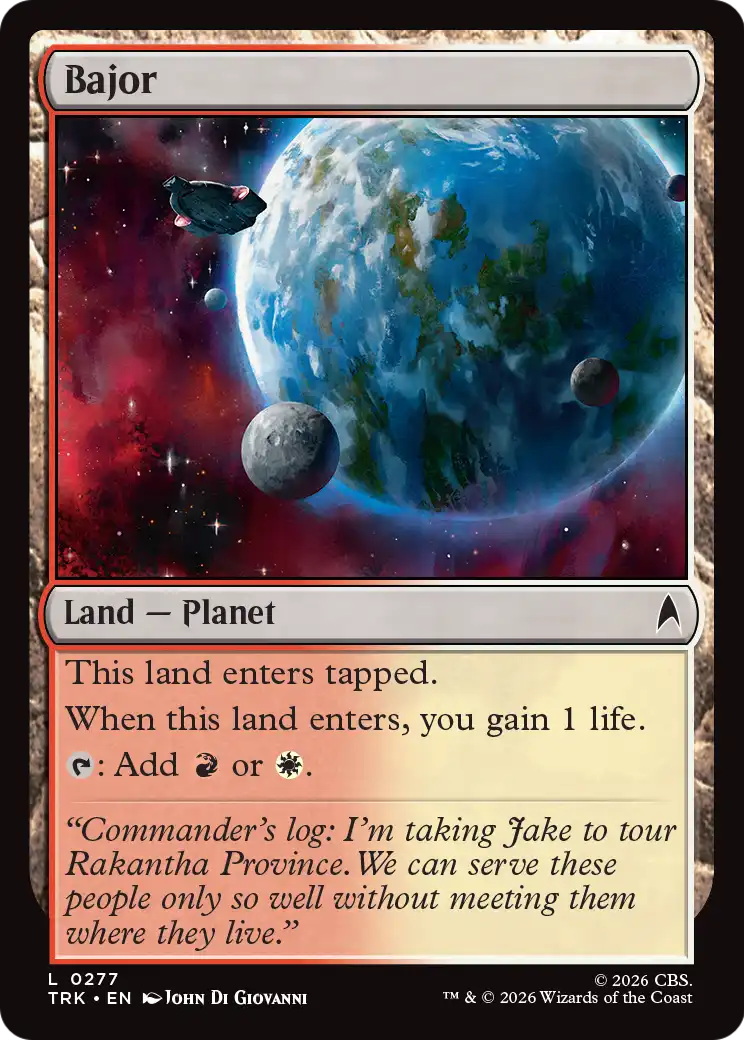 Bajor [Star Trek] MTG Single Magic: The Gathering | Red Claw Gaming