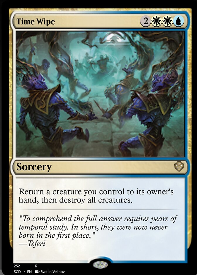Time Wipe [Starter Commander Decks] MTG Single Magic: The Gathering | Red Claw Gaming