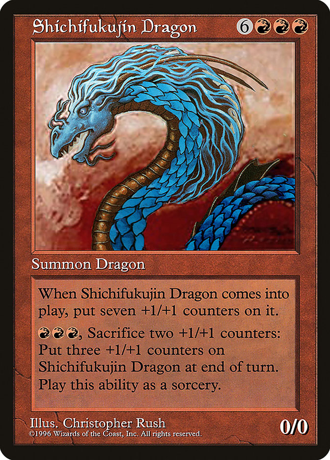 Shichifukujin Dragon [Celebration Cards] MTG Single Magic: The Gathering | Red Claw Gaming