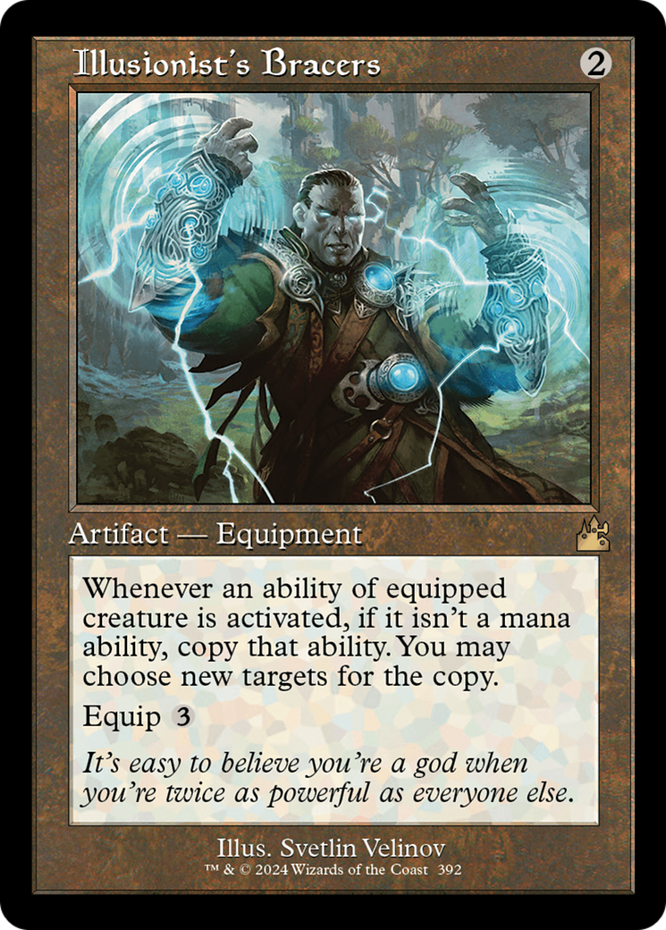 Illusionist's Bracers (Retro Frame) [Ravnica Remastered] MTG Single Magic: The Gathering | Red Claw Gaming