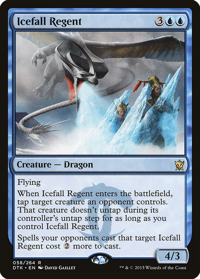 Icefall Regent [Dragons of Tarkir] MTG Single Magic: The Gathering | Red Claw Gaming
