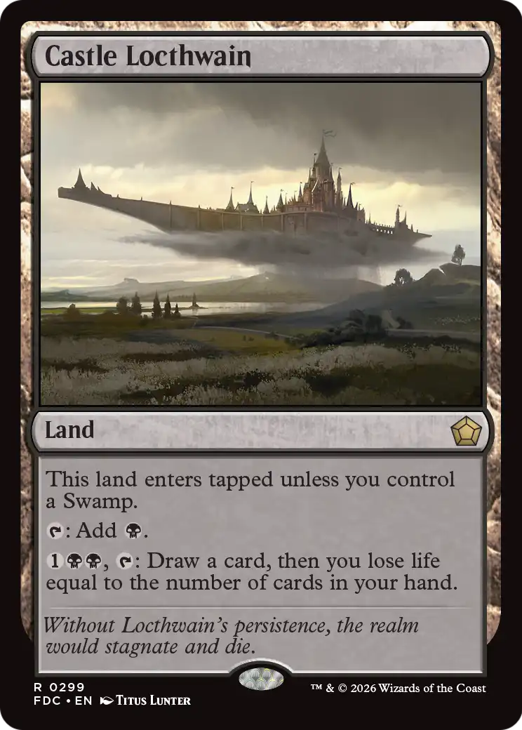 Castle Locthwain [Foundations Commander] | Red Claw Gaming