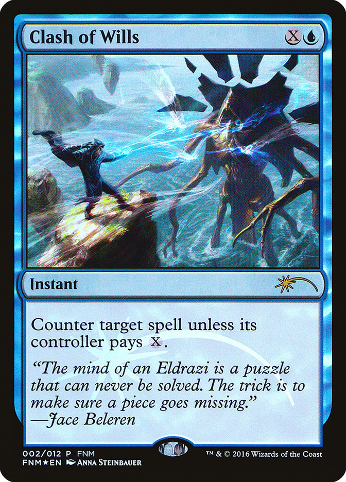 Clash of Wills [Friday Night Magic 2016] MTG Single Magic: The Gathering | Red Claw Gaming