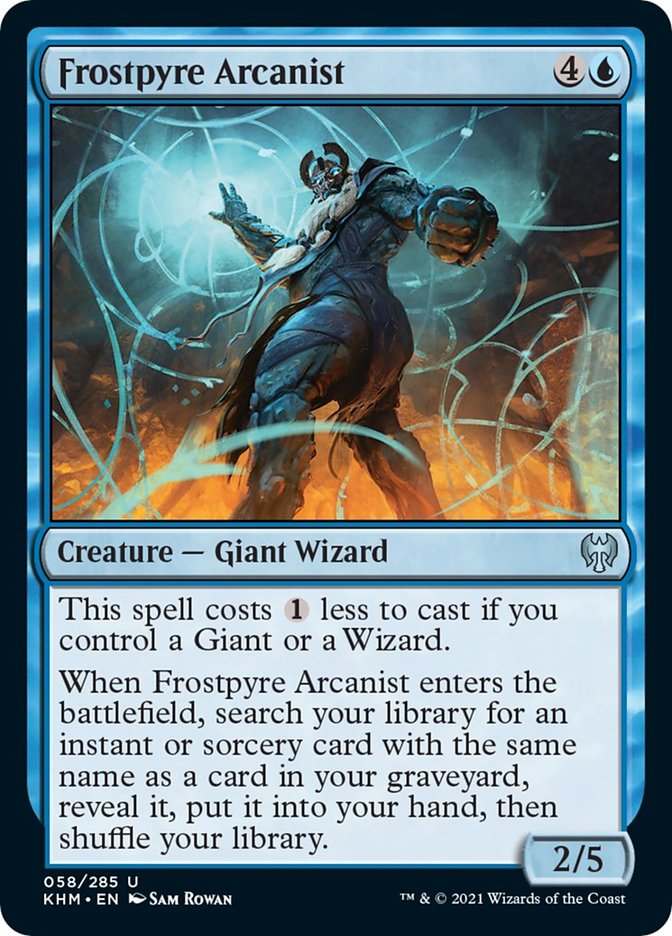 Frostpyre Arcanist [Kaldheim] MTG Single Magic: The Gathering | Red Claw Gaming