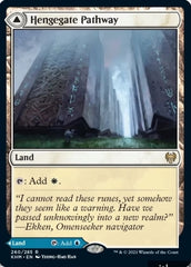 Hengegate Pathway // Mistgate Pathway [Kaldheim] MTG Single Magic: The Gathering | Red Claw Gaming