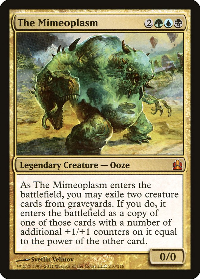 The Mimeoplasm [Commander 2011] MTG Single Magic: The Gathering | Red Claw Gaming
