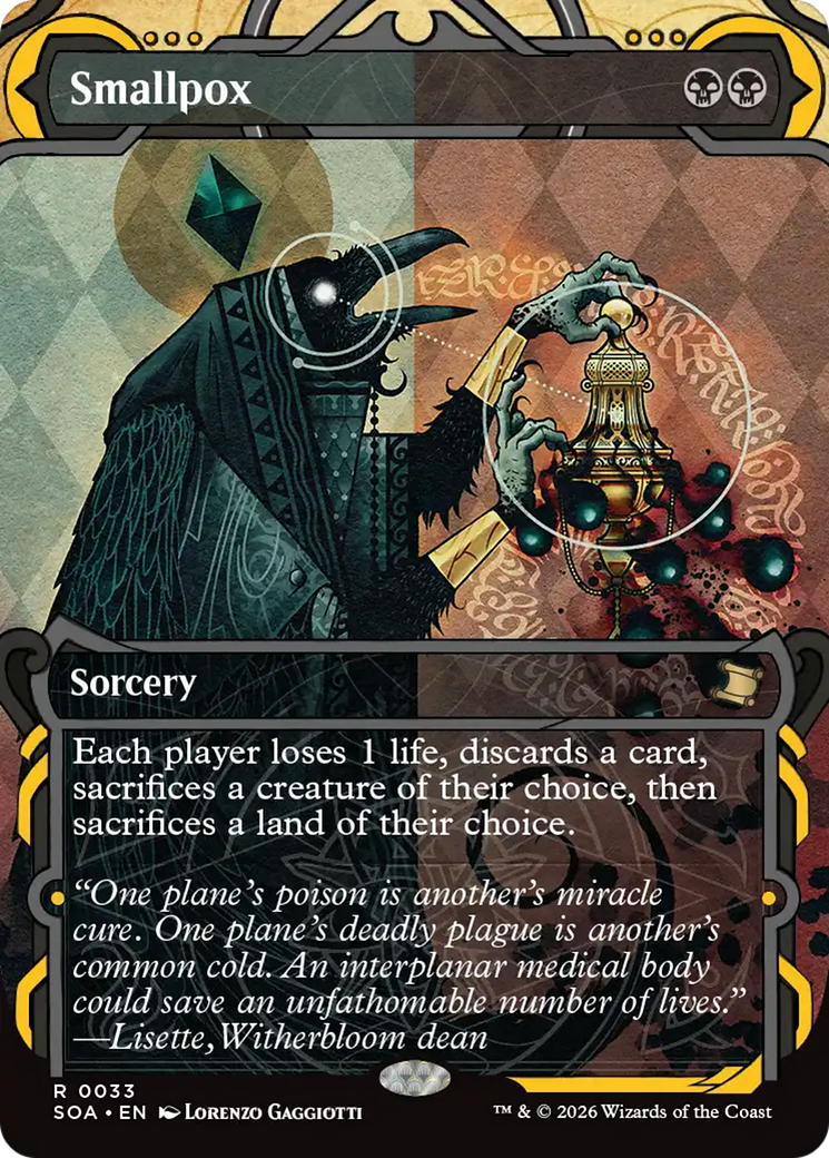 Smallpox [Secrets of Strixhaven: Mystical Archive] MTG Single Magic: The Gathering | Red Claw Gaming