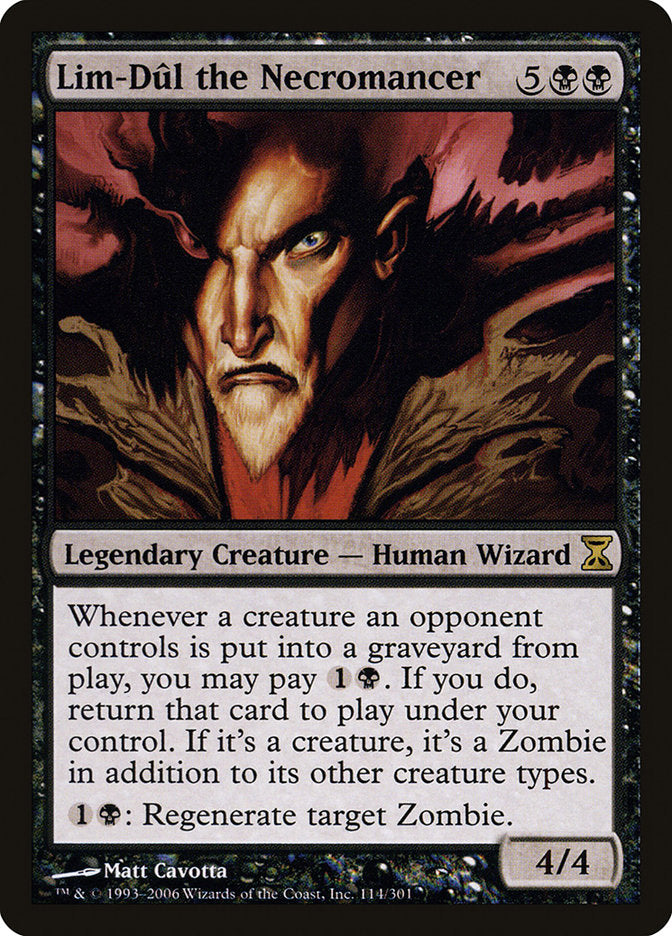 Lim-Dul the Necromancer [Time Spiral] MTG Single Magic: The Gathering | Red Claw Gaming
