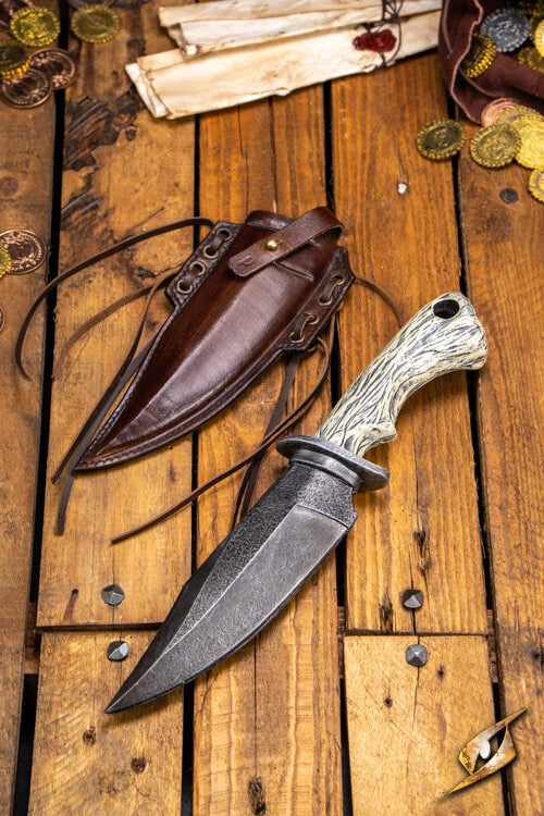 Ranger Knife - Coreless & Scabbard (Left Hand) LARP Iron Fortress | Red Claw Gaming