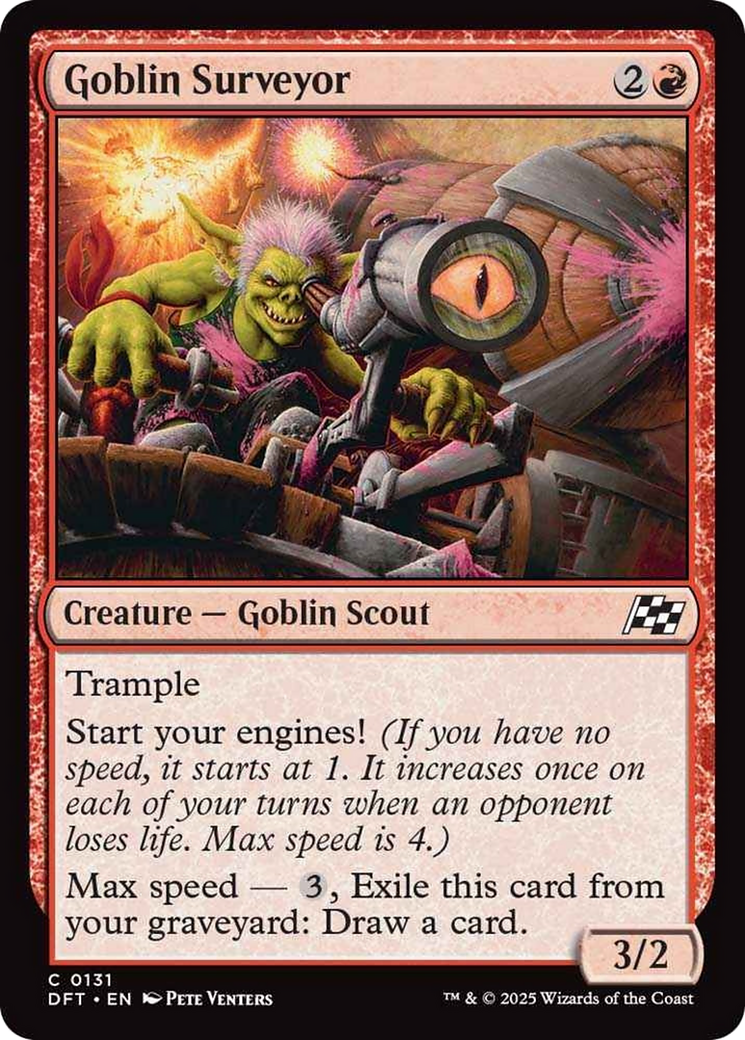 Goblin Surveyor [Aetherdrift] MTG Single Magic: The Gathering | Red Claw Gaming