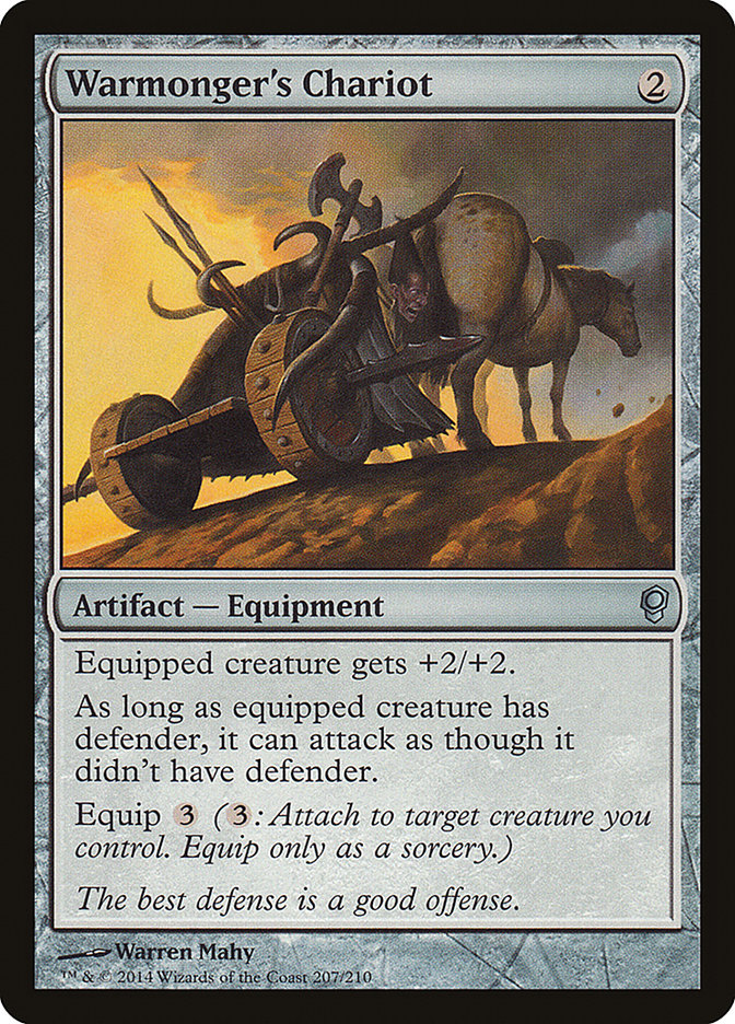 Warmonger's Chariot [Conspiracy] MTG Single Magic: The Gathering | Red Claw Gaming