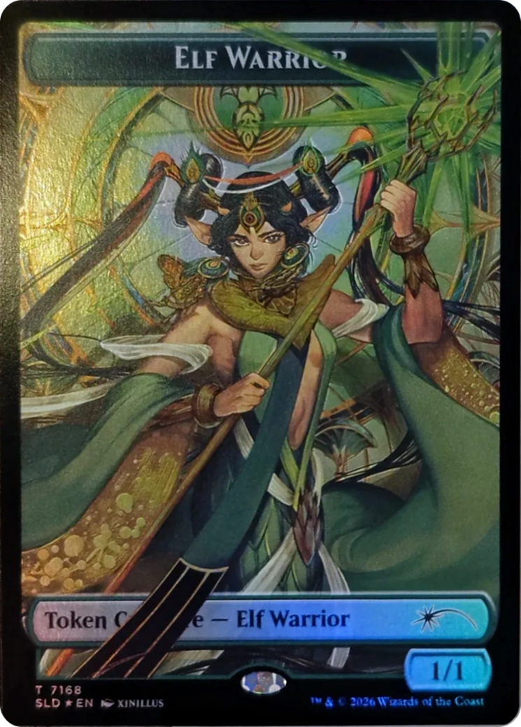 Elf Warrior Token (7168) [Secret Lair Drop Series] | Red Claw Gaming