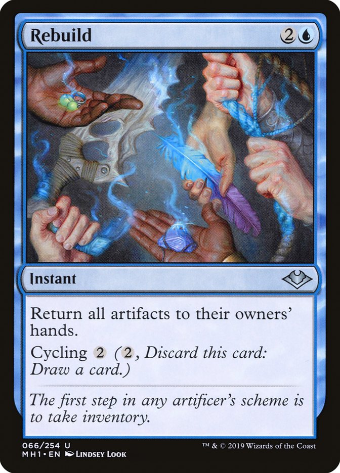 Rebuild [Modern Horizons] MTG Single Magic: The Gathering    | Red Claw Gaming
