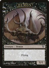 Angel // Demon Double-Sided Token [Avacyn Restored Tokens] MTG Single Magic: The Gathering | Red Claw Gaming