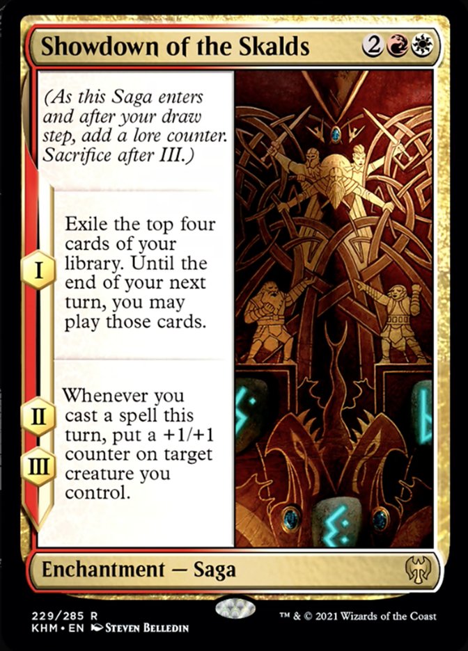 Showdown of the Skalds [Kaldheim] MTG Single Magic: The Gathering | Red Claw Gaming