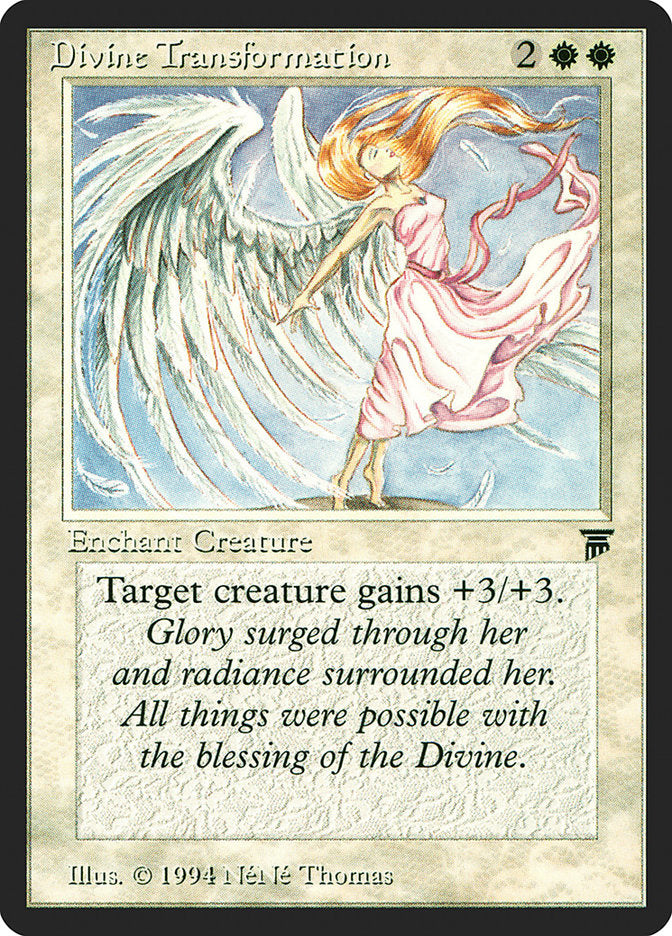 Divine Transformation [Legends] MTG Single Magic: The Gathering | Red Claw Gaming