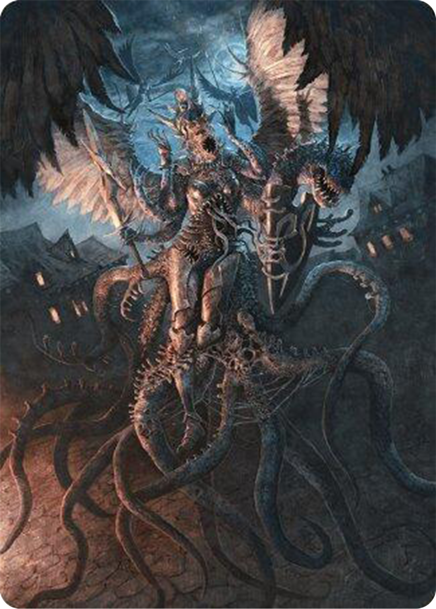 Angelic Aberration Art Card [Modern Horizons 3 Art Series] MTG Single Magic: The Gathering    | Red Claw Gaming