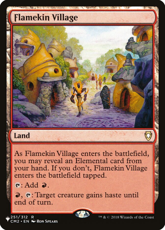 Flamekin Village [Secret Lair: Heads I Win, Tails You Lose] MTG Single Magic: The Gathering | Red Claw Gaming