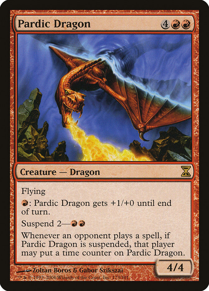 Pardic Dragon [Time Spiral] MTG Single Magic: The Gathering | Red Claw Gaming
