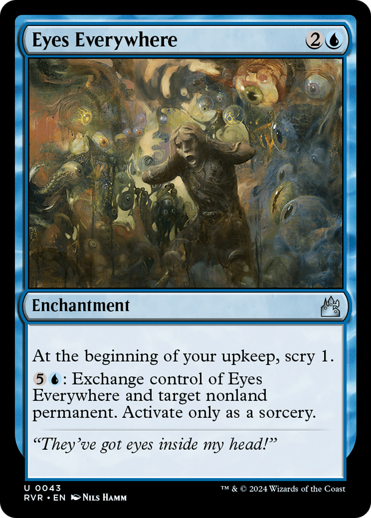 Eyes Everywhere [Ravnica Remastered] MTG Single Magic: The Gathering | Red Claw Gaming