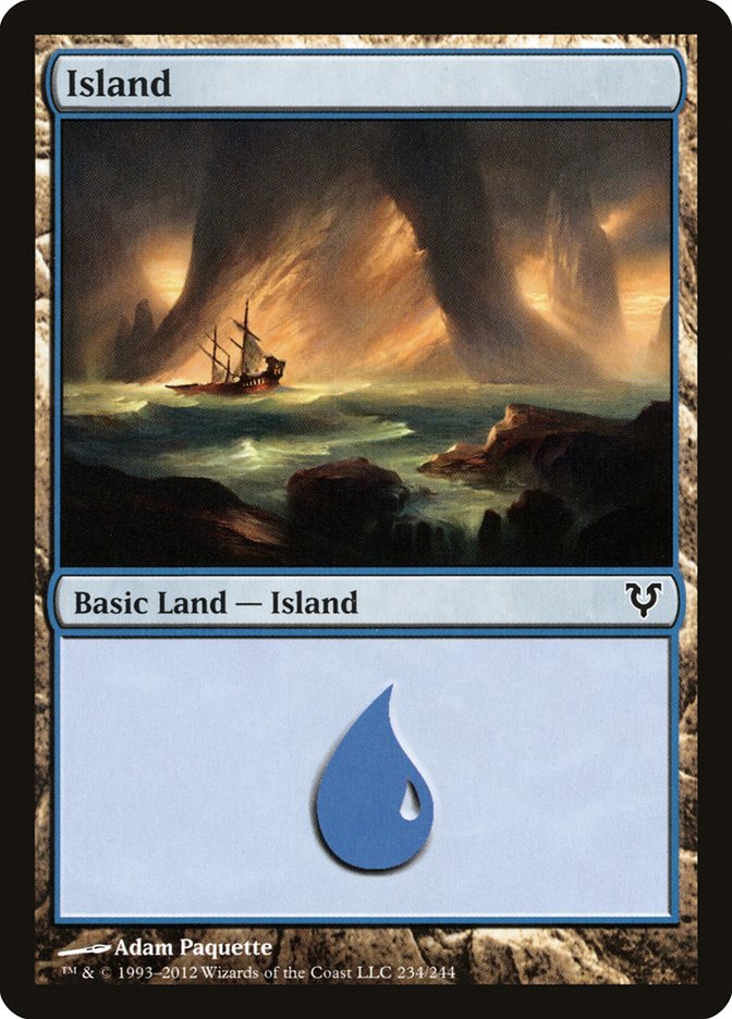 Island (234) [Avacyn Restored] MTG Single Magic: The Gathering | Red Claw Gaming