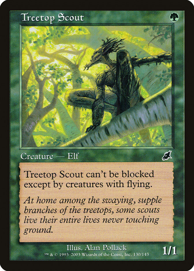 Treetop Scout [Scourge] MTG Single Magic: The Gathering | Red Claw Gaming